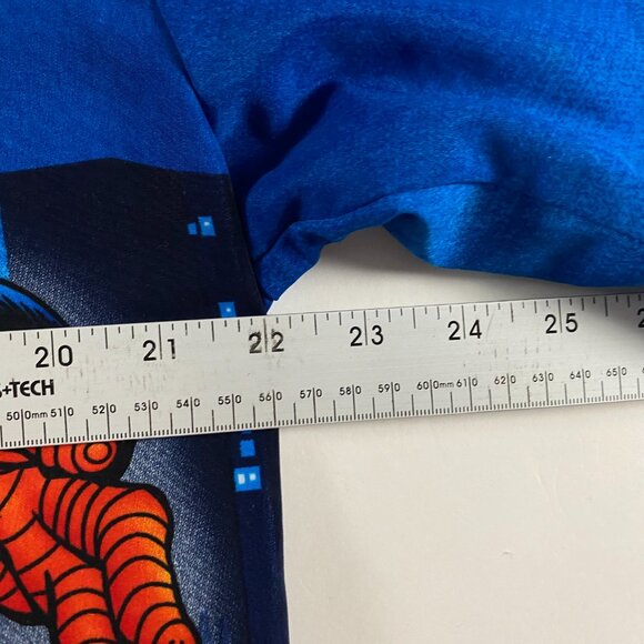 Vintage Y2K Ultimate Spiderman Shirt Mens Medium All Over Print Button Up Marvel - Picture 8 of 9